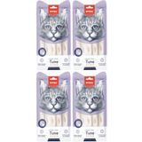 Wanpy Ton Balığı Yengeç 5x14 gr Sıvı Kedi Ödül Maması