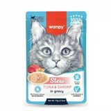 Wanpy Ton Balıklı Ve Karides 70 Gr Pouch Yetişkin Yaş Kedi Maması