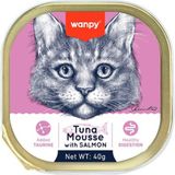 Wanpy Ton Balıklı ve Somonlu Alutray 40 gr Yaş Mama