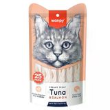 Wanpy Ton Balıklı Ve Somonlu Krema Kedi Ödülü 25X14gr