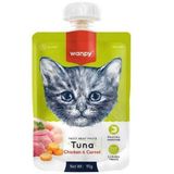 Wanpy Ton Balıklı ve Tavuklu Ezme Kedi Ödülü 90 Gr
