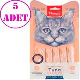 Wanpy Ton ve Somonlu Likit Kedi Ödülü 4X15 gr 5 Ad