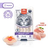 Wanpy Urinary Care Ördekli ve Tavuklu Üriner Sistem Desteği Krema Kedi Ödül Maması 14gr (5'li)