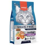 Wanpy With Oven Baked Bites Tahılsız Sterilised Somon ve Ton Balıklı 1.5 kg Kısırlaştırılmış Kedi Kuru Maması
