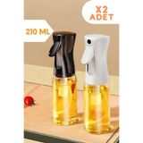 Wansatti 2'li Sprey Yağdanlık - Airfryer Yağ Püskürtme - Pratik Yağlık 210 ml