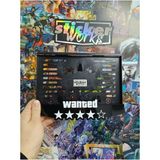 Wanted Motor Plakalık - Renkli