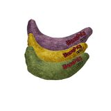 waowpets animal products Catnip Oyuncağı, Kedi Oyuncağı, 3'lü Set (Sarı, Lila, Yeşil)