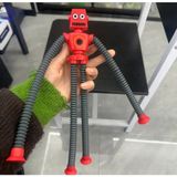 Wap GSM Vantuzlu Zürafa Eğitici Uzayan Boru Zürafa Teleskopik Yapışkanlı 1 Adet Yeni Model Robot - Kırmızı