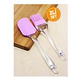WAPPA 2'li Set Silikon Yumurta Fırçası Ve Spatula