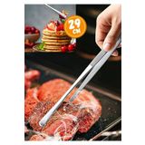 WAPPA Masterchef Pratik 30 Cm Çelik Cımbız Pişirme Çevirme Maşası