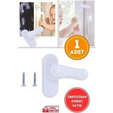 Wappa Pvc Pimapen Pencere Cam Balkon Kapısı Güvenli Emniyet Kilidi 1 Adet - Beyaz