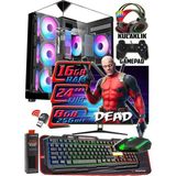 Warbox Dead 24" Monitör I5 6500 16GB Ddr4 Ram 256GB SSD 250GB HDD RX580 Ddr5-8gb E.kartı Gaming Takım Bilgisayar