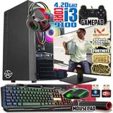 Warbox Deep I3 9100 TURBO:4.20GHZ 8gb Ram 240GB SSD 250GB HDD R7 240-4GB E.kartı 20" Monitör Masaüstü Bilgisayar