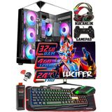 Warbox Lucifer 24"Monitör İ5 4570S 32Gb Ram 256Gb Ssd 250Gb Hdd Rx580 Ddr5 8Gb Ekran Kartı Gaming Pc