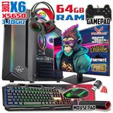 Warbox Monkey Xeon X5650 16Gb Ram 256Gb Ssd 250Gb Hdd Rx580 Ddr5 8Gb E.kartı 24" Monitör Gaming Pc Outlet