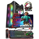 Warbox Warrior 24" Monitör İ5 4570S 32Gb Ram 256Gb Ssd 250Gb Hdd Rx 580-8Gb E.kartı Gaming Takım Pc Outlet