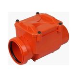 Wares Ø 160 Pvc Atık Su Çekvalf - Turuncu