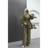 Warga BELİ LASTİKLİ KİMONALI TESETTÜR TAKIM