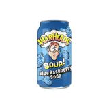 Warheads Sour Blue Raspberry Soda - Ekşi Yaban Mersini ve Ahududu Aromalı Gazlı Içecek 330ML