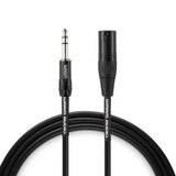Warm Audio Pro Xlr -Trs Kablo (0.9 M) (Pro Xlrm-Trsm-3) Xlr (Erkek) - Trs (Erkek) Mikrofon / Aktif Hoparlör Kablo (Gotham Kablo) , 0.9 Mt.