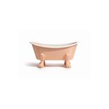Warm Design Dekoratif Metal Sabunluk Vintage Küvet Tasarım Banyo Sabunluk Banyo Lavabo Dekoru Pembe