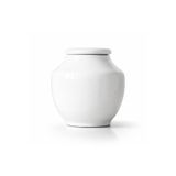 Warm Design Dekoratif Terra Cotta Vazo Beyaz Toprak Dokulu Modern Salon Konsol Üstü Büyük Boy Vazo 24 cm Beyaz