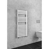 WARMA Delfina Çelik Dizayn Havlupan 500 X 1200 Pütürlü Beyaz Ral 9016 Pütürlü Beyaz (RAL 9016)
