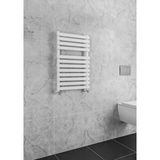 WARMA Delfina Çelik Dizayn Havlupan 500 X 800 Beyaz Ral 9016 Gloss 80 Beyaz (RAL 9016 Gloss 80)