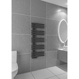 WARMA Elche Çelik Dizayn Havlupan 600 X 1200 Pütürlü Siyah Ral 9005 Pütürlü Siyah (RAL 9005)
