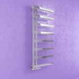 WARMA Lido Çelik Havlupan Radyatör En: 50 Cm X Boy: 115 Cm Krom Gümüş