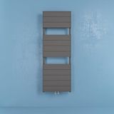 WARMA Lipsi Alümimyum Havlupan Radyatör En: 50 Cm X Boy: 142 Cm Antrasit Antrasit