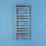 WARMA Urla Çelik Havlupan Radyatör En: 50 Cm X Boy: 120 Cm Krom Gümüş