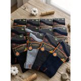 Warmen Erkek Bambu Thermal Havlu Çorap; Kışlık; Asorti 12 Li Paket (41-45) - 41 - 45