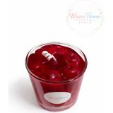Warmhome Studio Kiraz Aromalı Jel Bardak Mum 190CC