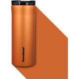 WarmShield Warmshield® Çift Katmanlı Paslanmaz Çelik Termos Bardak 400 ml ( Kahve Çay Termosu ) - Turuncu