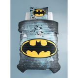 Warner Bros BATMAN Pamuk Tek Kişilik Yatak Örtüsü Seti - Renkli - 175 x 240 cm