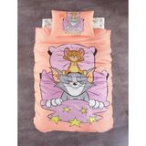 Warner Bros Tom And Jerry Pamuk Tek Kişilik Nevresim Takımı - 160 x 220 cm - Renkli