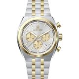 Warren Marrison MR25008-E Quartz Erkek Kol Saati - Gümüş - Altın