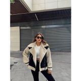 Was Süet Yünlü Kadın Mont