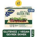 Wasa Glutensiz Gevrek Ekmek Crispbread Gluten Free 240 gr x 2 Adet - 1 Paket