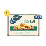 Wasa Sade Gevrek Ekmek 5'li 24 Dilim Çavdar Unu ile Zenginleştirilmiş