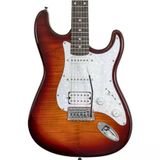 Washburn Sdfsb Sonamaster Deluxe Elektro Gitar (Sunburst) | Klasik Sunburst Cila Çok Yönlü Rock Tonları