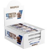 WaspCo Bitter Çikolata Kaplı Bisküvi Aromalı Protein Bar 12 Adet x 36gr