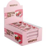 WaspCo Çilekli Protein Bar 40g x 16 Adet - Glutensiz, Koruyucu İçermez, Yüksek Lifli, Türkiye'de Üretilmiştir