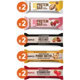 WaspCo Protein Bar Karma Kutu 40g x 10 Adet (5 Çeşit)