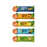 Waspco Yüksek Protein Bar 50g Karma Kutu 10 Adet (5 ÇEŞİT)