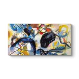 Wassily Kandinsky - Mostra Vercelli Tablosu 100 x 50