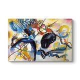 Wassily Kandinsky - Mostra Vercelli Tablosu 45 x 30