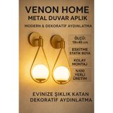 WAST LİGHT 2 Adet Damla Aplik Pilli Değildir Elektriklidir Su Damlası Duvar Lambası Aydınlatma