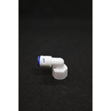 Watalina 6mm Quick Tank Dirseği, 1/4 Hortum Geçişi, 1/8 İç Diş, Su Arıtma Cihazları ile Uyumlu